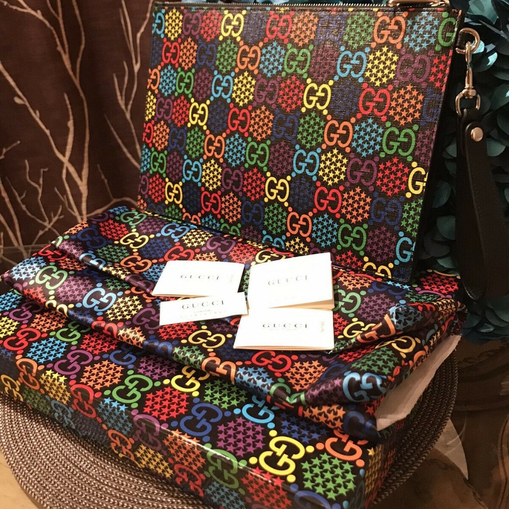 Gucci Psychedelic GG Clutch Limited Edition